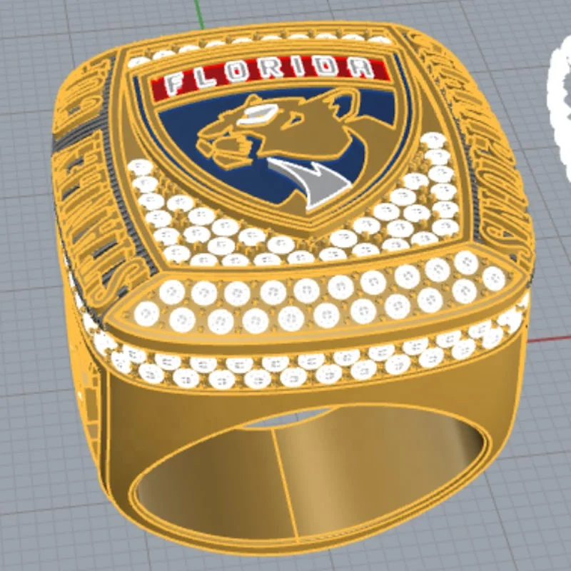 Новейшее Высокое качество Florida Panthers Champion Ring Золотое памятное Подарочное индивидуальное кольцо для мужчин