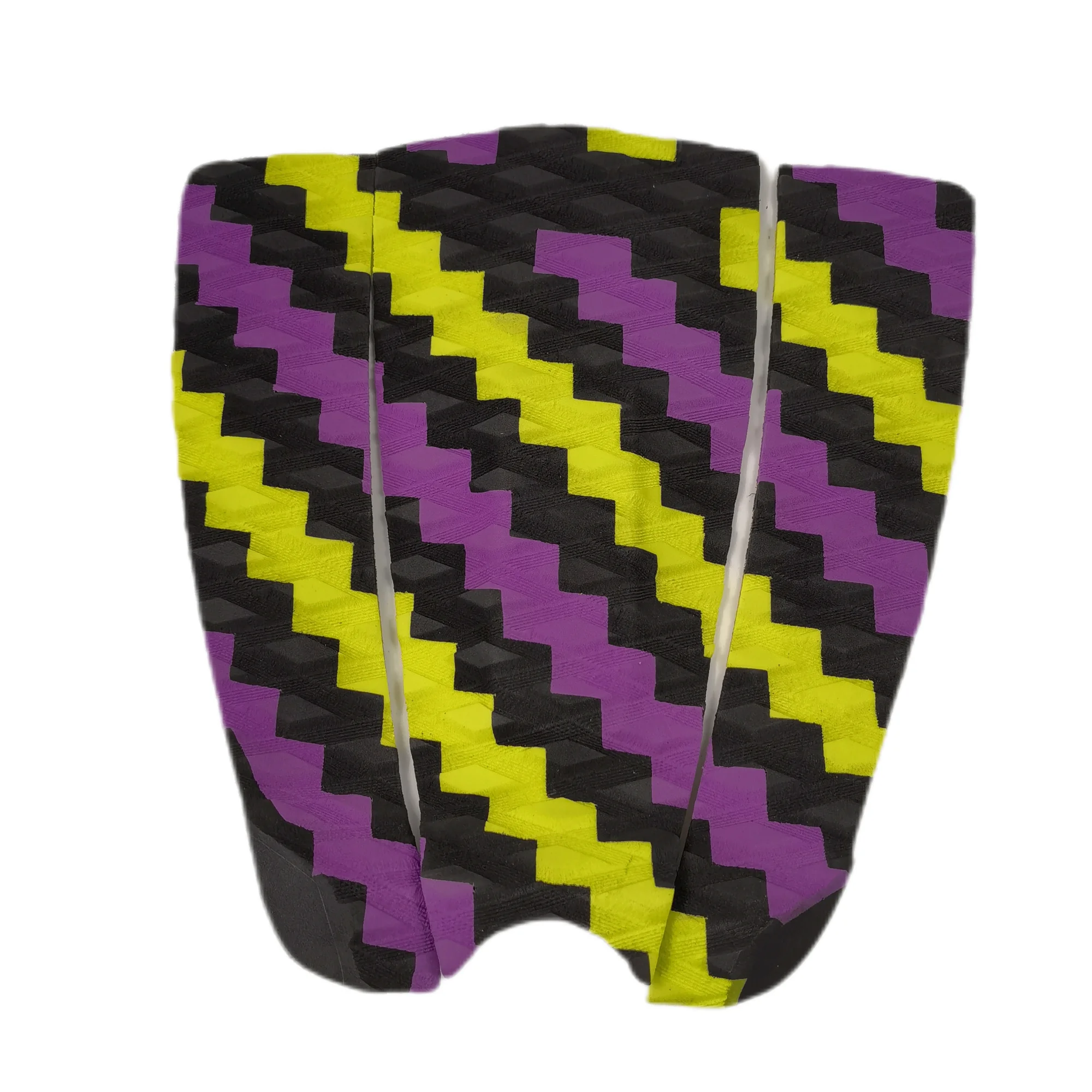 Water Sports Accessories Custom Eco 3m Green Adhesive Multi-colored Surfboard Anti-slip Traction Tail Eva Deck Pad For Surfing