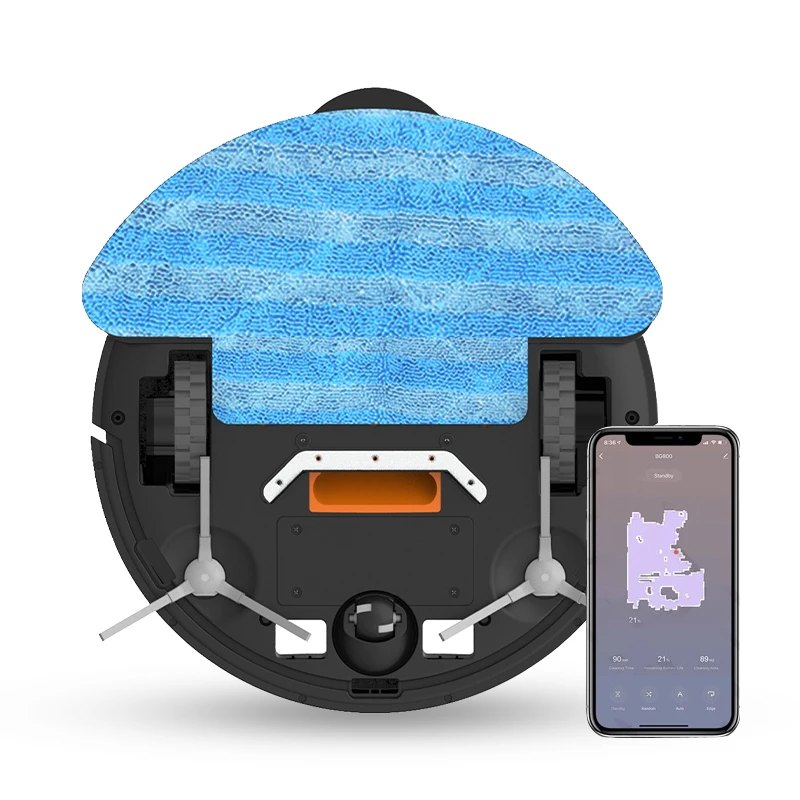 Wholesale Cheap Price Robot Vacuum Cleaner Intelligent Sweeping Floor Remote Control Safely Robotic Vacuum Cleaning and Mopping