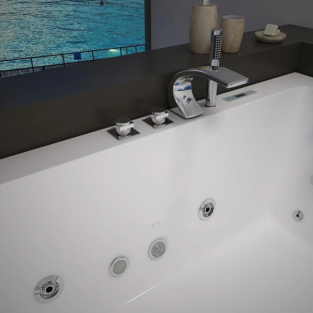 Whirlpool tub jacuzzis for two people Indoor whirlpools bathroom jacuzzis bathtub