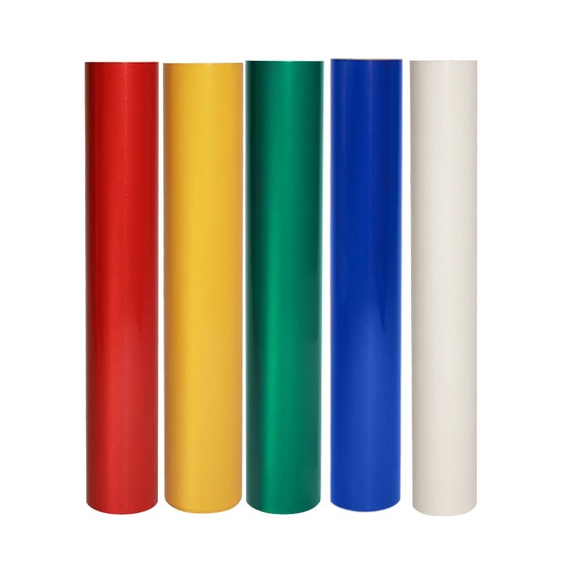 Excellent White Inkjet Printing Engineering Grade PVC Retro Reflective Sheet Material