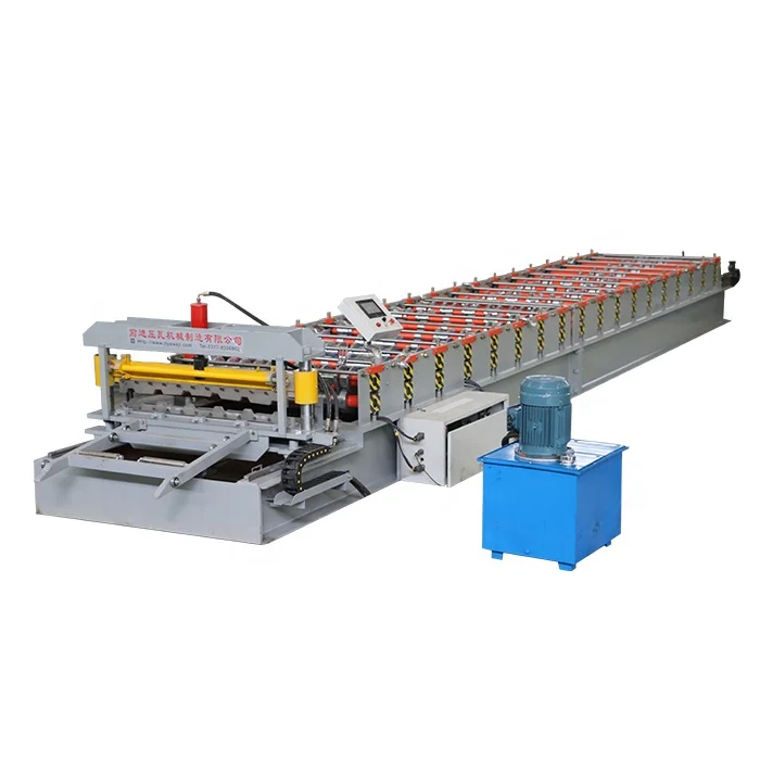 Galvanized Metal Sheet Roller Shutter Door Frame Roll Forming Machine