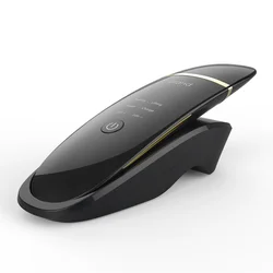 Ultrasonic blackhead removal positive and negative ion absorption blue light repair ultrasonic face cleaning skin scrubber