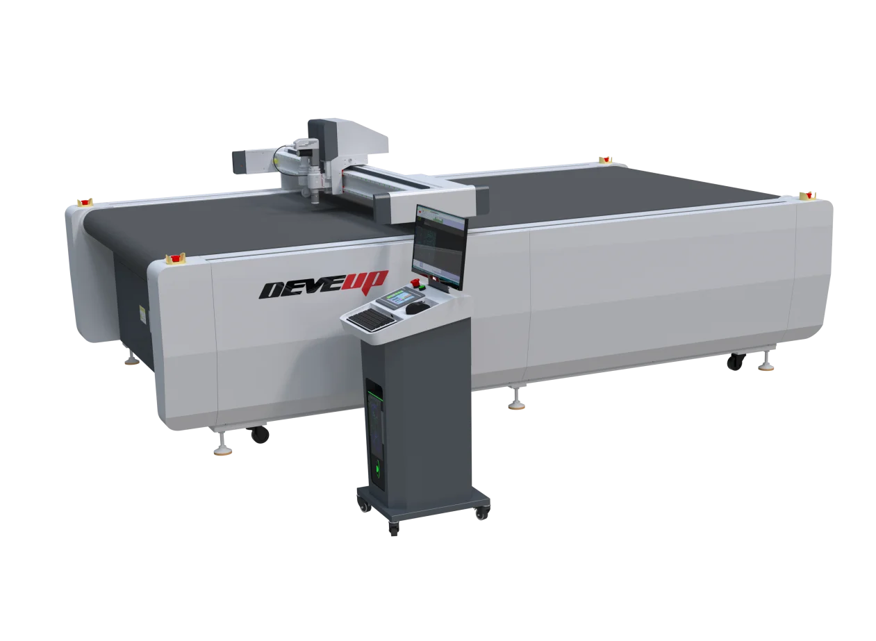 Neoprene Fabric synthetic Leather fur Carbon fiber fiberglass Prepreg Kevlar cloth Cutter CNC Oscillating Knife Cutting Machine