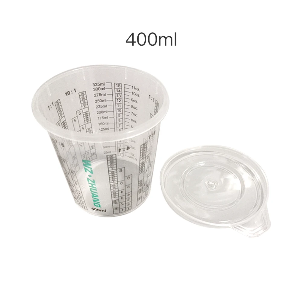 400ml Disposable Automotive Paint cup with Lids For Automatic Paint Spray