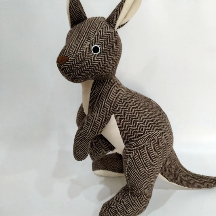 Australia hot sales Kangaroo animal stuffed sand bag door stopper