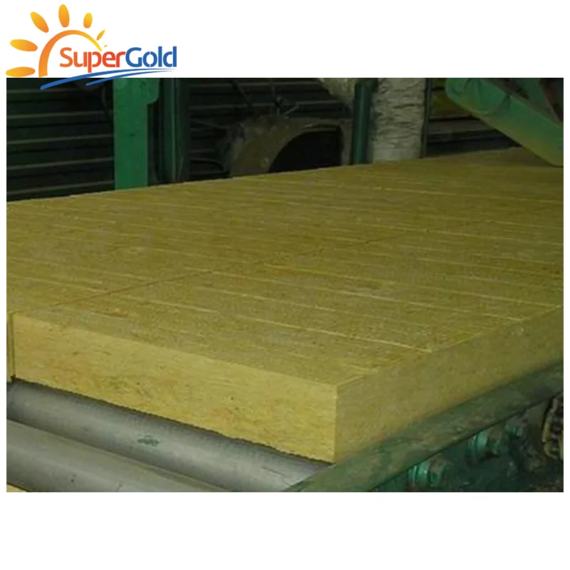Mineral basalt rock wool insulation board rock wool composite board