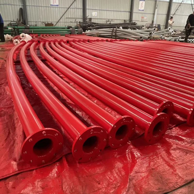 Stainless steel red plated fire sprinkler ring pipe
