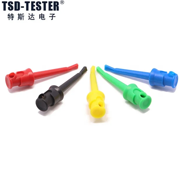 Комплект свинцовых проводов для мультиметра, тестовый крюк, зажим, захваты, испытательный зонд SMT/SMD IC D20 для сварки кабеля