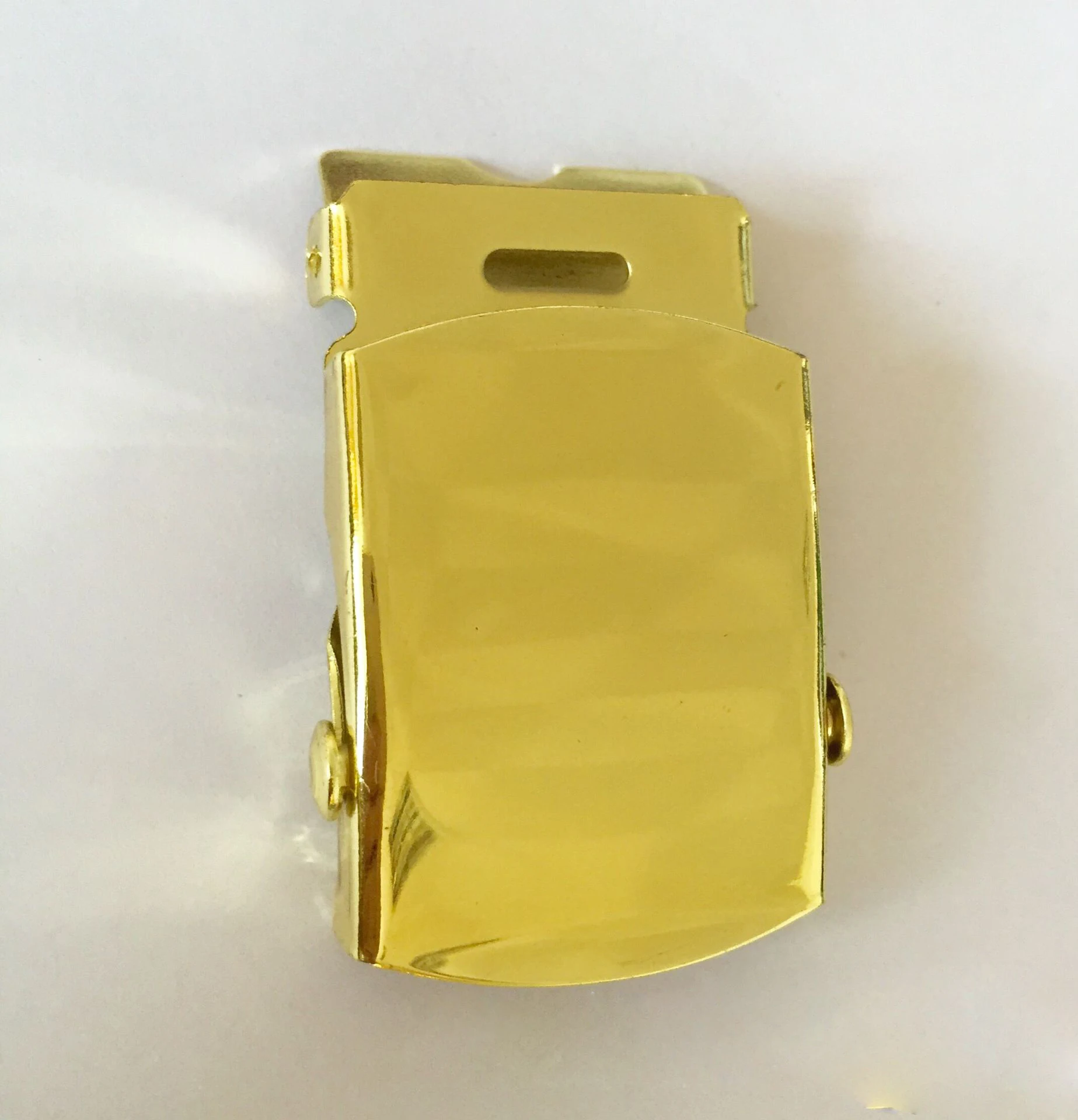 Excellent quality unique design Gold color metal belt buckle accessories adjust belt fastener copper buckle 20-50mm