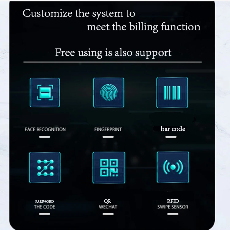 Public Usage Locker Intelligent Locker With System Smart Digital Smart Storage Locker
