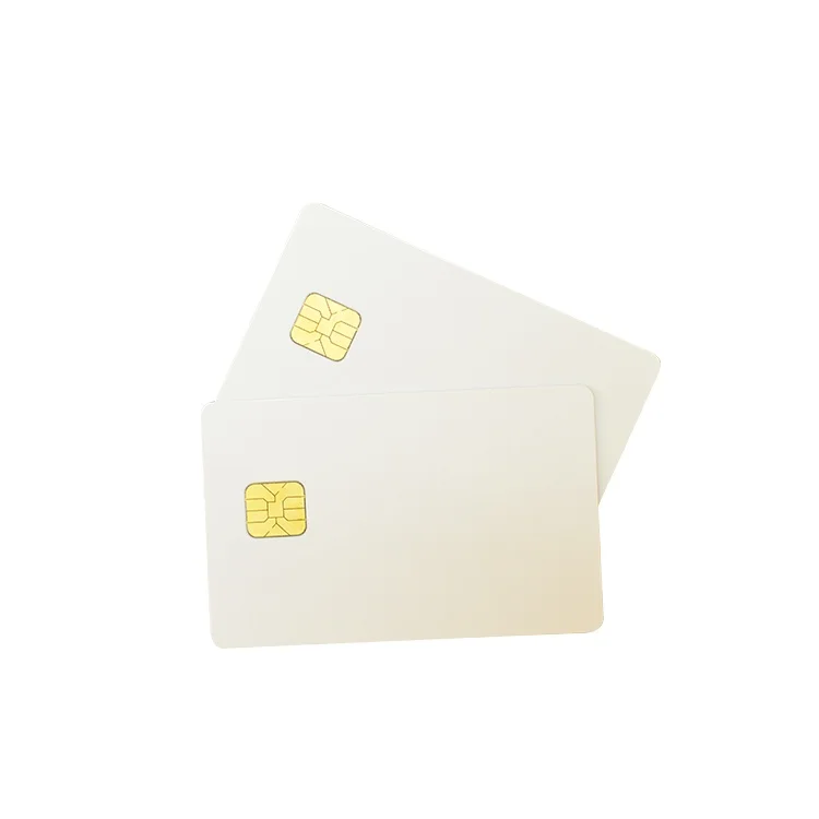 Custom Contact Chip FM4428 Card with 16 digits NBS numbers/ PVC Chip Card