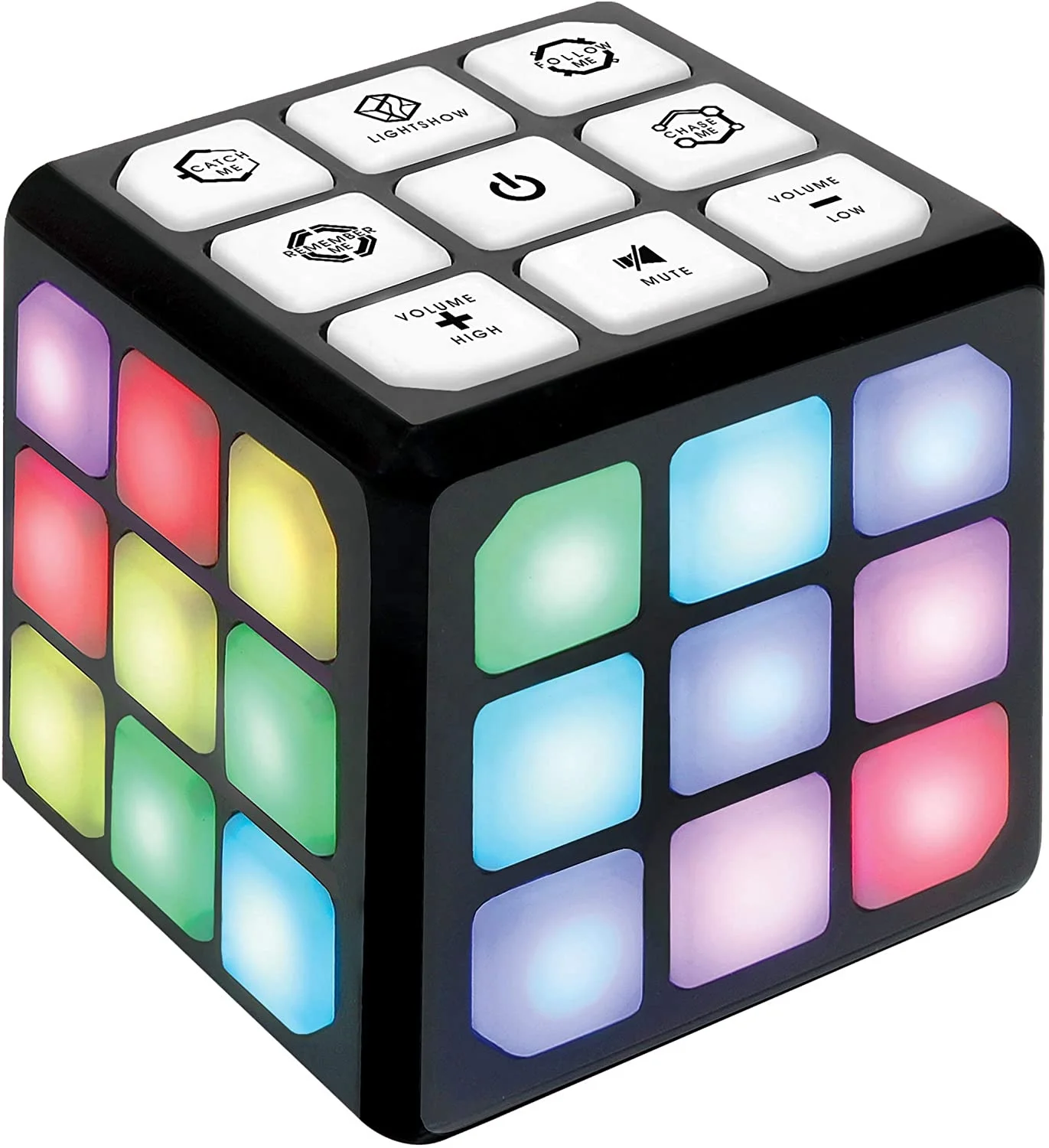 4-в-1 портативная игровая приставка в стволовых Игрушка Мигает Cube электронной памятью и мозг игры для детей мальчиков девочек