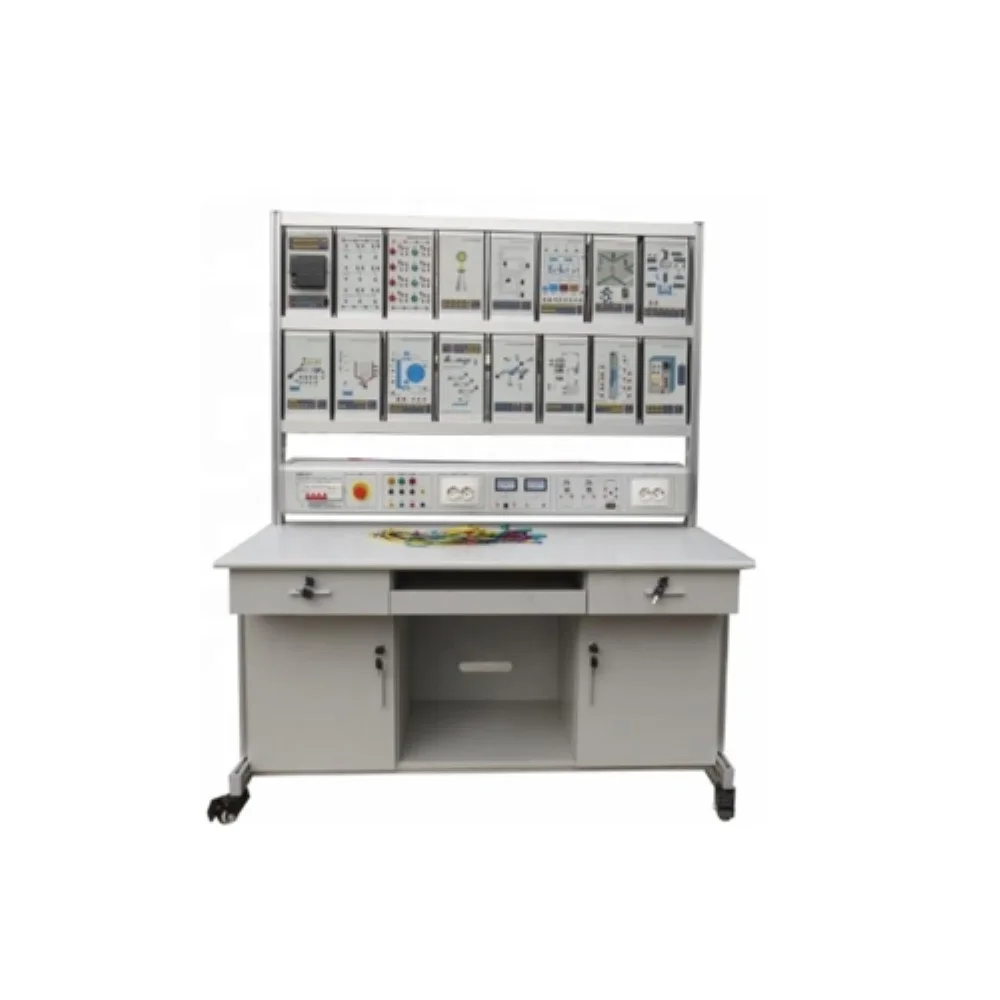 Minrry Multi PLC Trainer Board Electrical Laboratory Vocational Teaching Siemens Plc Training Kit Equipment