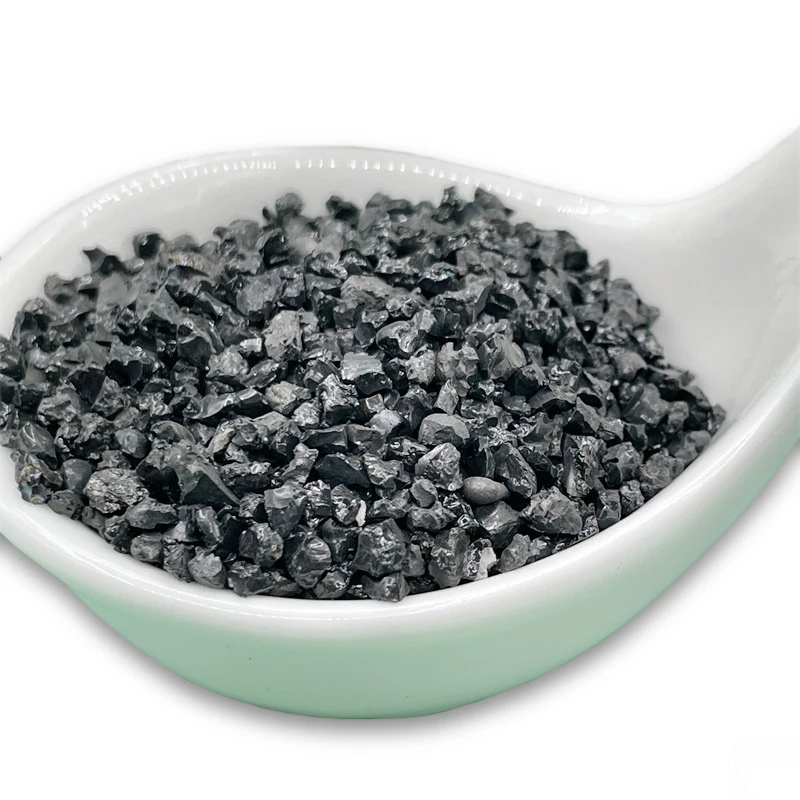 China exports 2024 new carborundum black 2-4 mm large particles indoor landscape fish tank filling