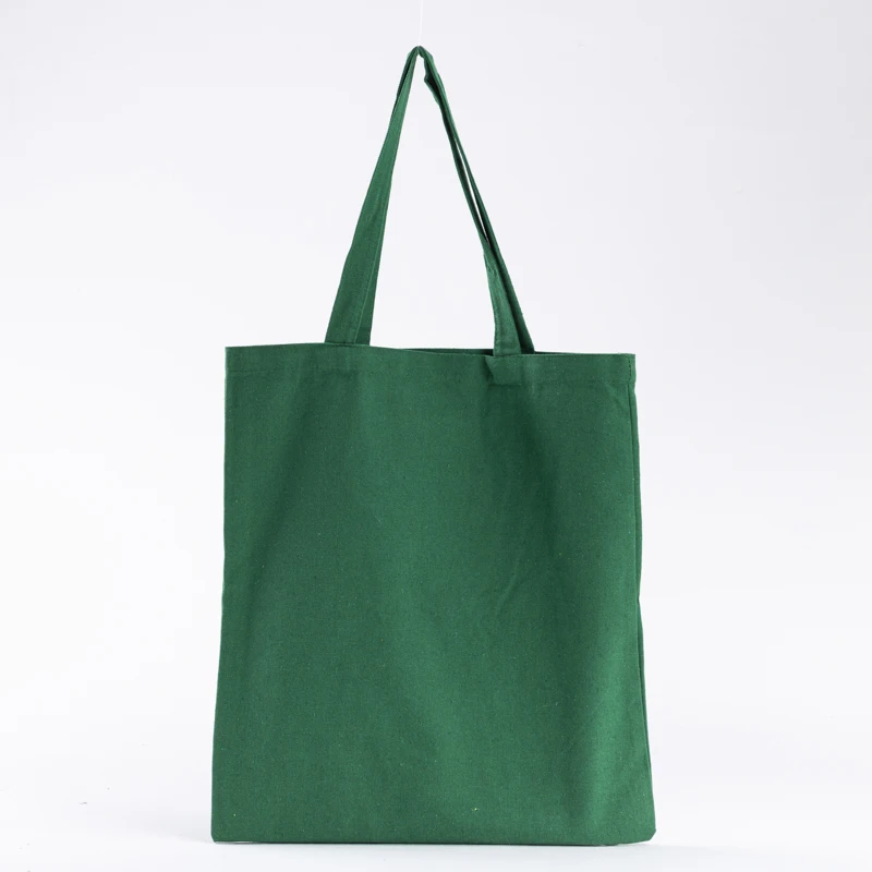 Blank spot diy hand-painted custom canvas bag white portable shoulder custom logo canvas bag