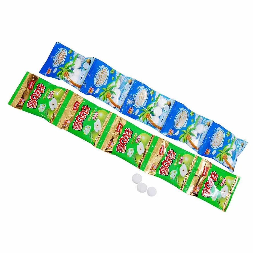 Marshmallows supplier halal yummy long twist marshmallow from china