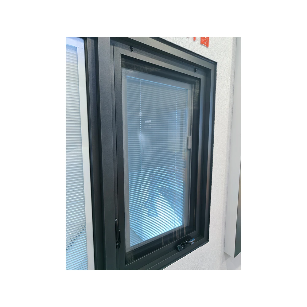 Stylish Aluminum Hand-Operated Outswing Windows - Enhanced Aesthetics