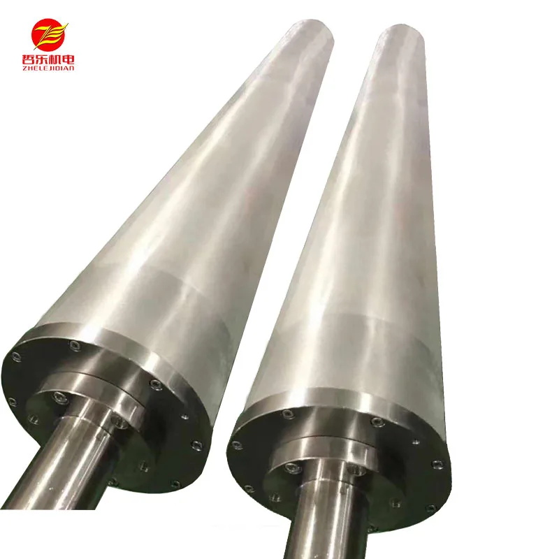 Embossing Aluminum Guide Roller Extrusion Shaft For Coating Machine Factory Supplier