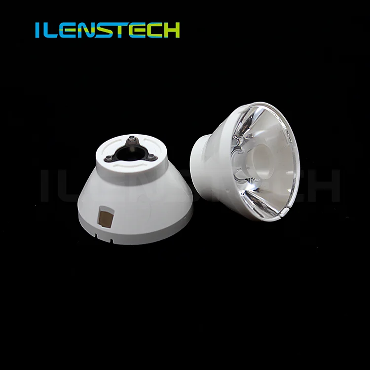 ilenstech no yellow light led lens / uniform light led lens 3 degree optics
