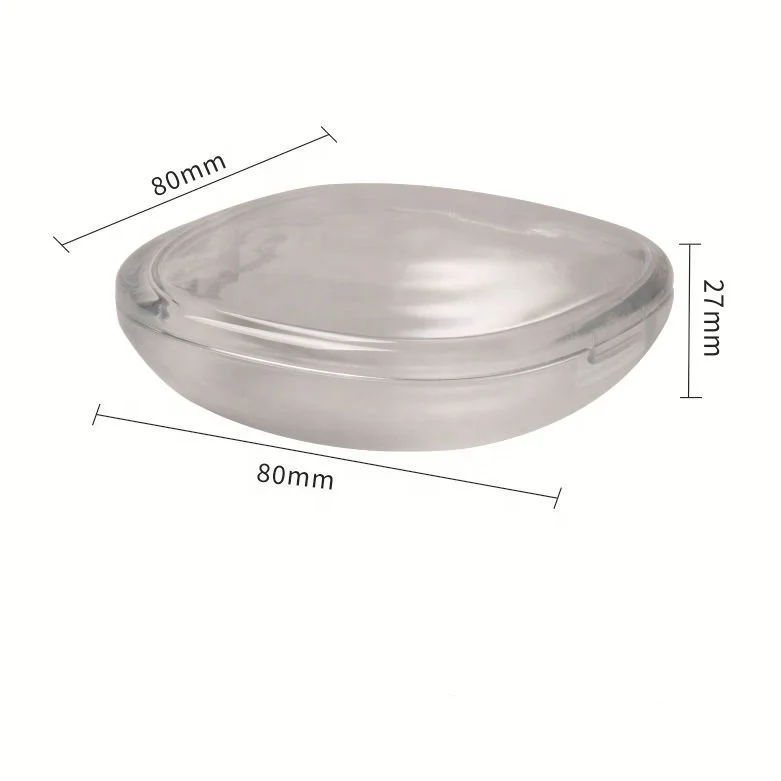 New Arrival Durable Thicken Clear Plastic Dental Retainer Case Orthodontic Mouth Guard Box for Kids Adult