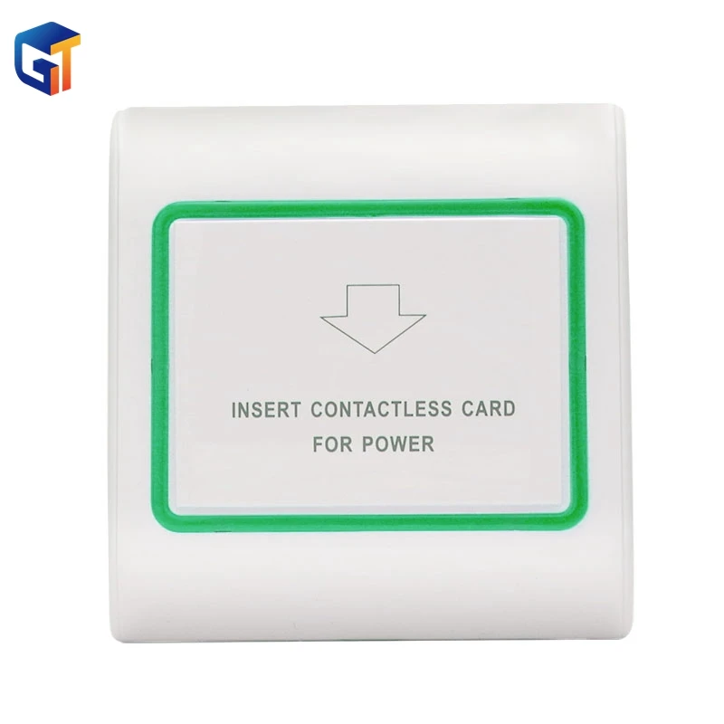 G-Tech plus Hotel Energy Saving Switch Insert RFID Holder Card Smart Hotel Room Key Card Power Switch for Hotel Apartment