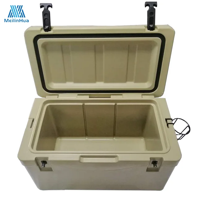 
Custom wholesale 38L plastic ice cooler box with saucer 