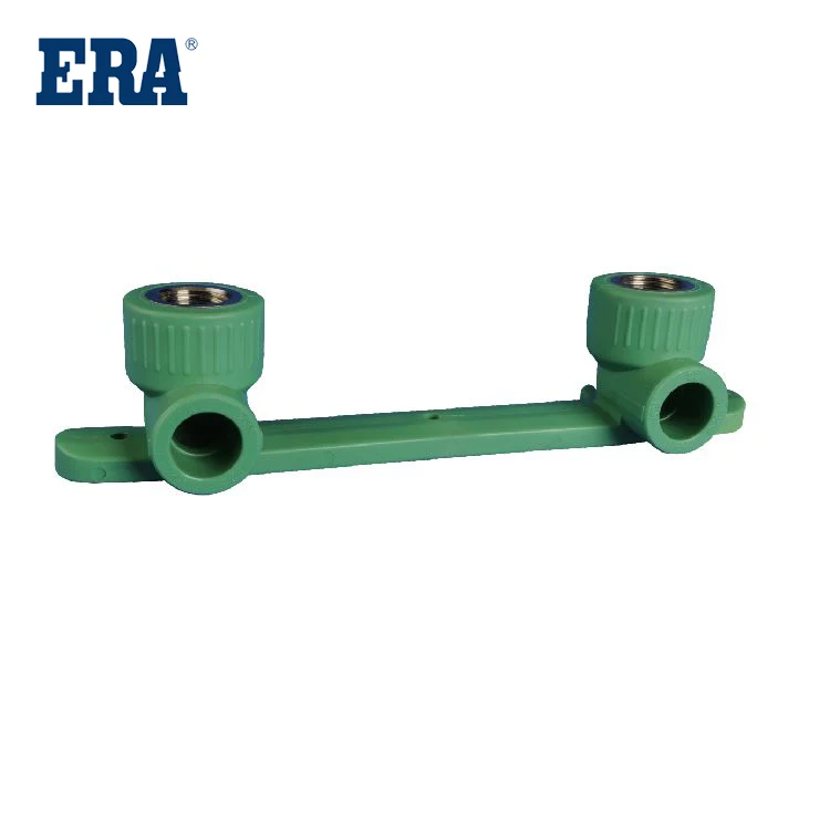 ERA Plastic Fittings PPR Fittings Double Female Thread Elbow DIN Standard DVGW Certificate