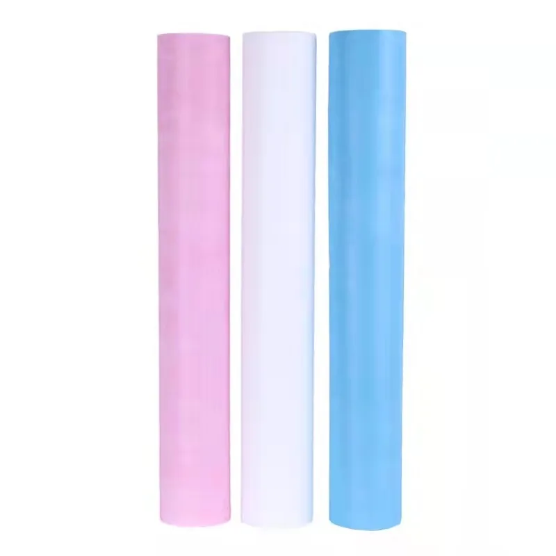 Durable ISO CE disposable non woven waterproof bed sheet roll for hospital