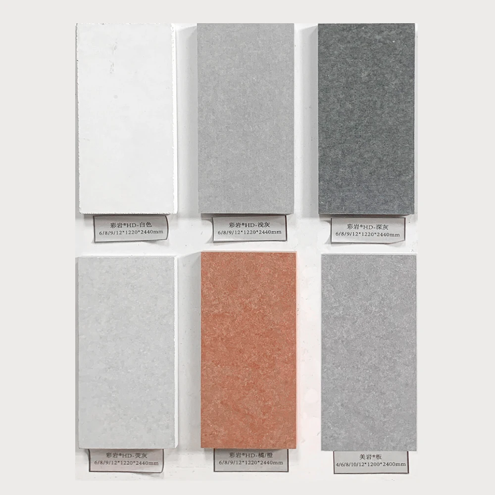 6mm Fiber Cement Panel Plate Exterior Wall 4mm Fiber cement Board Sheet Flooring Siding