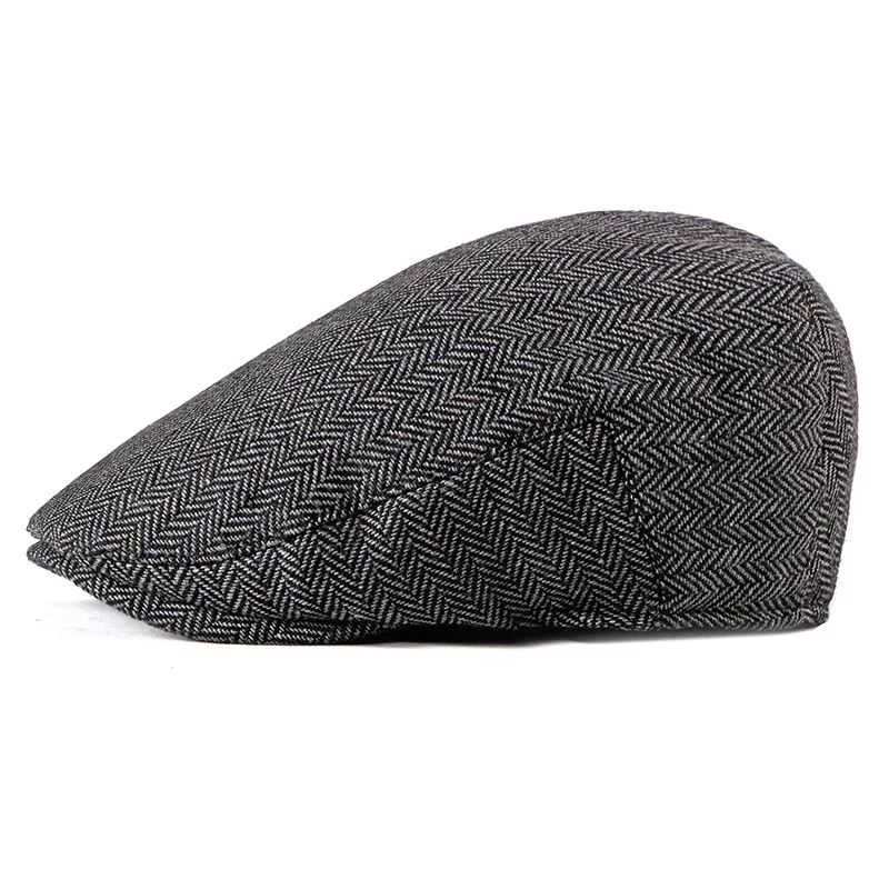 2023 Men Classic Wool Blend Fashion Newsboy Ivy Hat