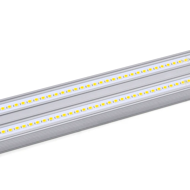 Indoor Supermarket 4ft 5ft 8ft 36w 20w 18w Commercial Suspending  Batten Shop Lamp Double T5 Led Integrated Tube