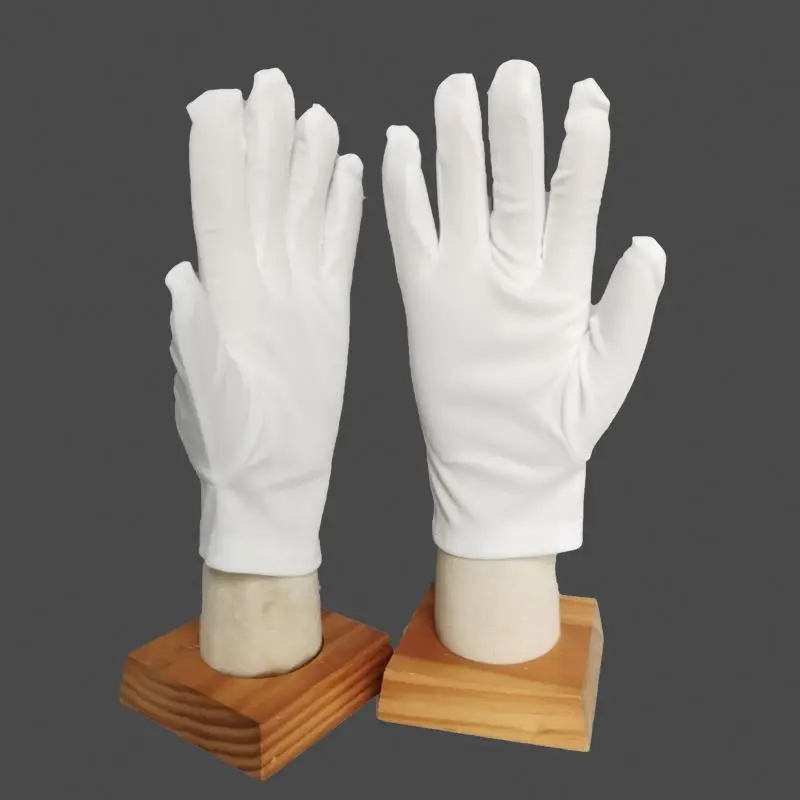 Cheap Price OEM 13 Gauge White Grey Polyester Nylon Dip Smooth Nitrile Palm Coated Work Safety Gloves For Mechanic