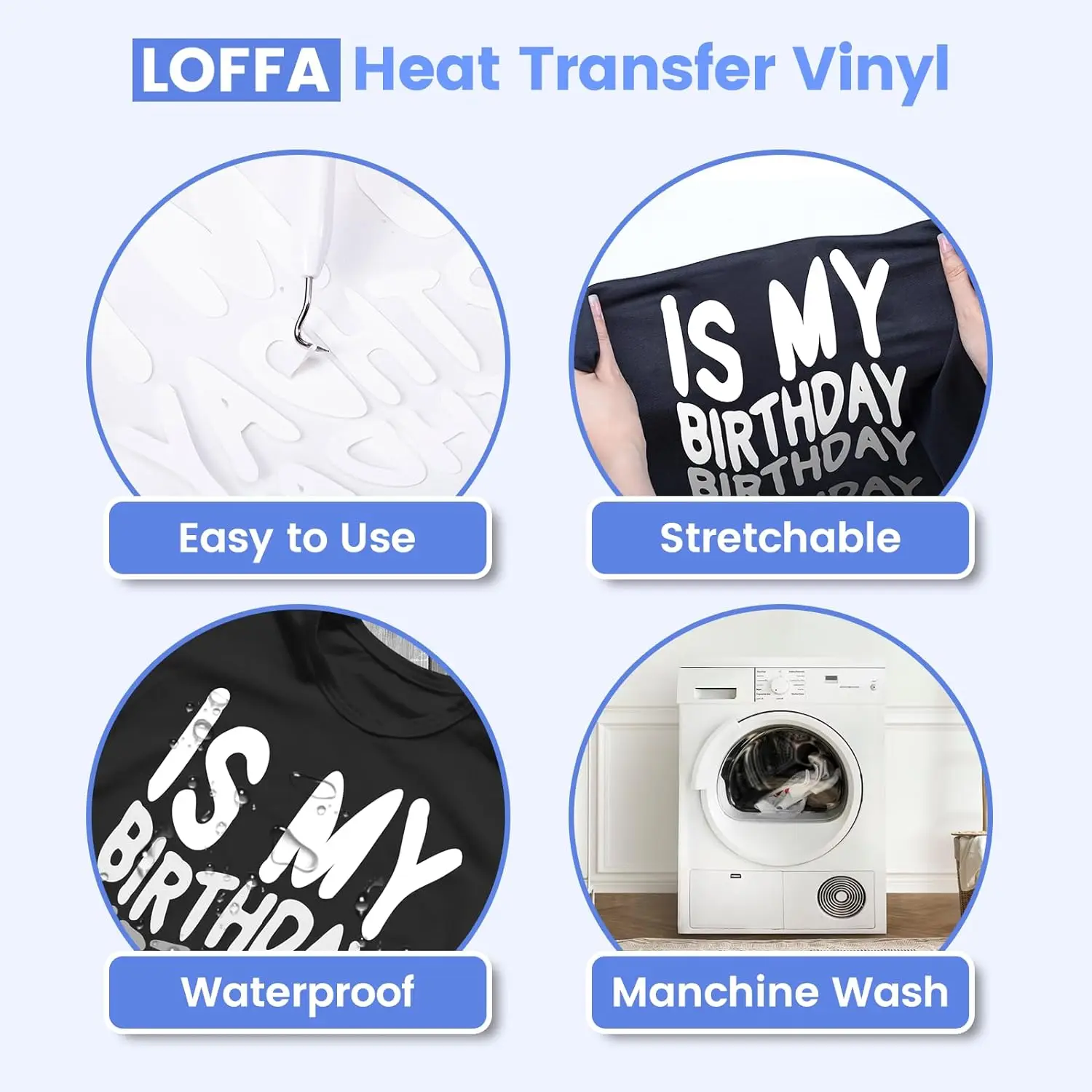 Wholesale Best Quality Soft Durable Flex Easyweed Iron On HTV PU Heat Transfer Vinyl for Clothing T-shirt