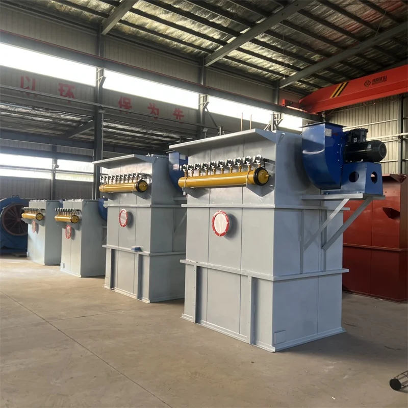 Mine Metal Pulse Bag Dust Collector Supplier Dedusting Equipment Bag Dust Extraction System Air Pulse Jet Collector Machine