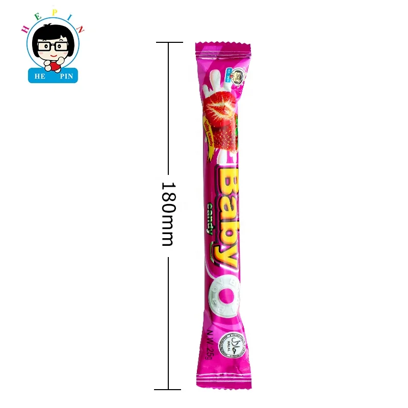 Wholesale Custom Order Baby Roll Candy Fruity Flavor Press Candy Sweet Tablet Candy