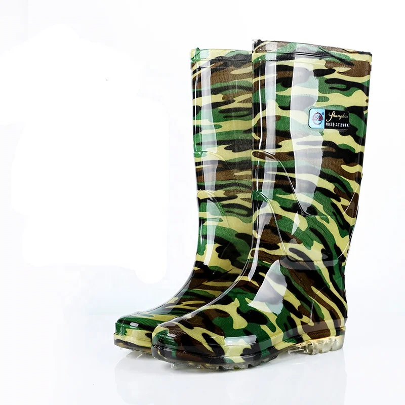 
Cheap Pvc Shoes Custom Logo Glitter Long Rubber Design Your Own Waterproof Men Rain Boots 