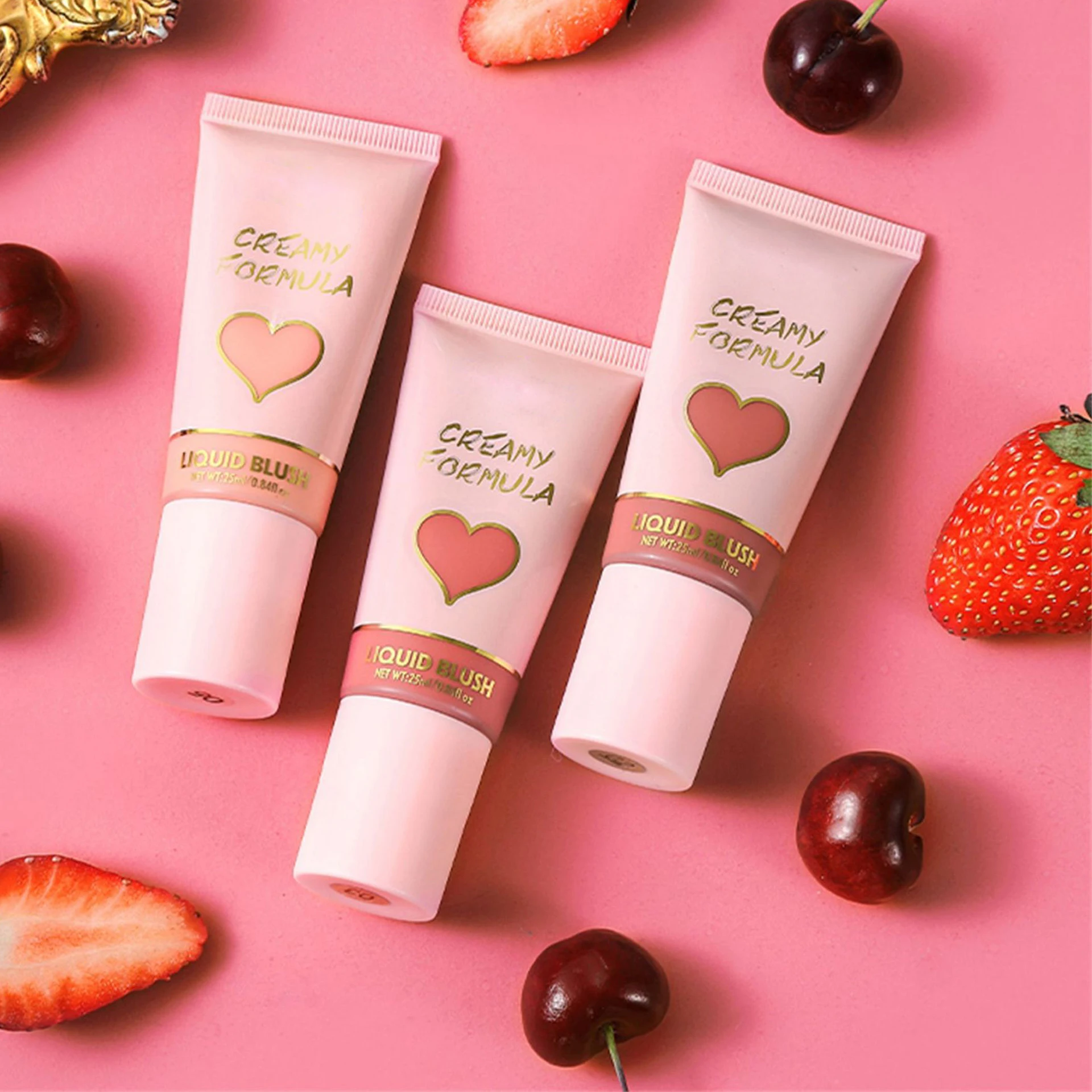 New Radiant Finish 25ml Swipe Right Creamy Blusher for Face