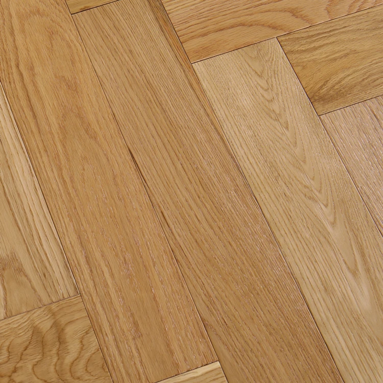 
Wholesale 18X92X600 mm Solid Wood Herringbone Flooring Oak 