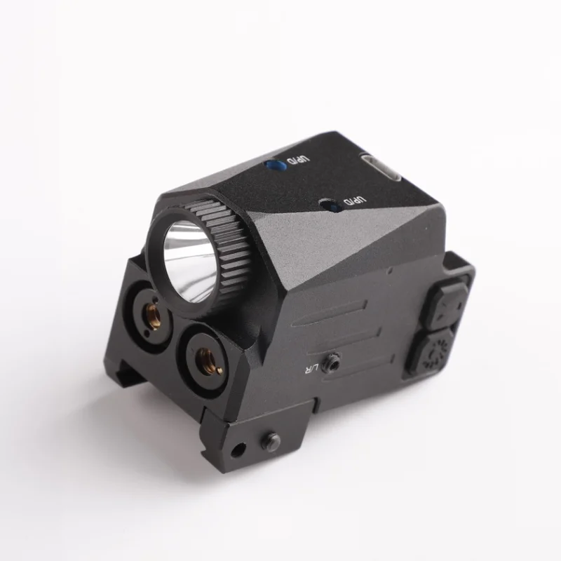 Tactical Accessories Flashlight Green and Blue Dot Laser Sight Combo For Hunting Shooting with Picatinny Rail