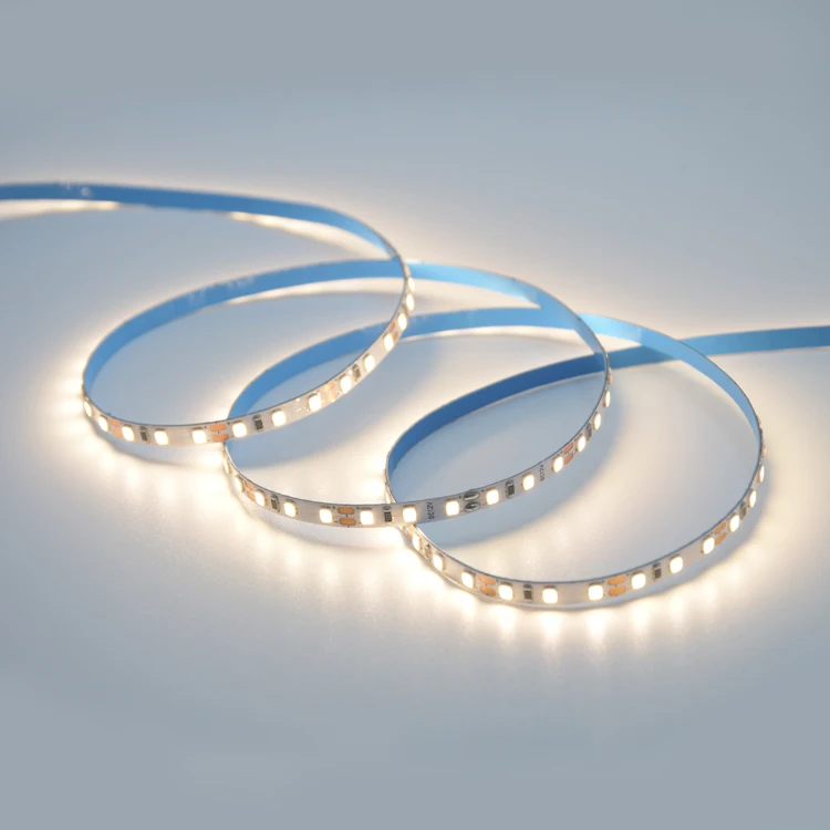 Led strip lamp Sanan chip 8mm width lumen 120/m 120Leds/m led strips for Living room cabinet lighting