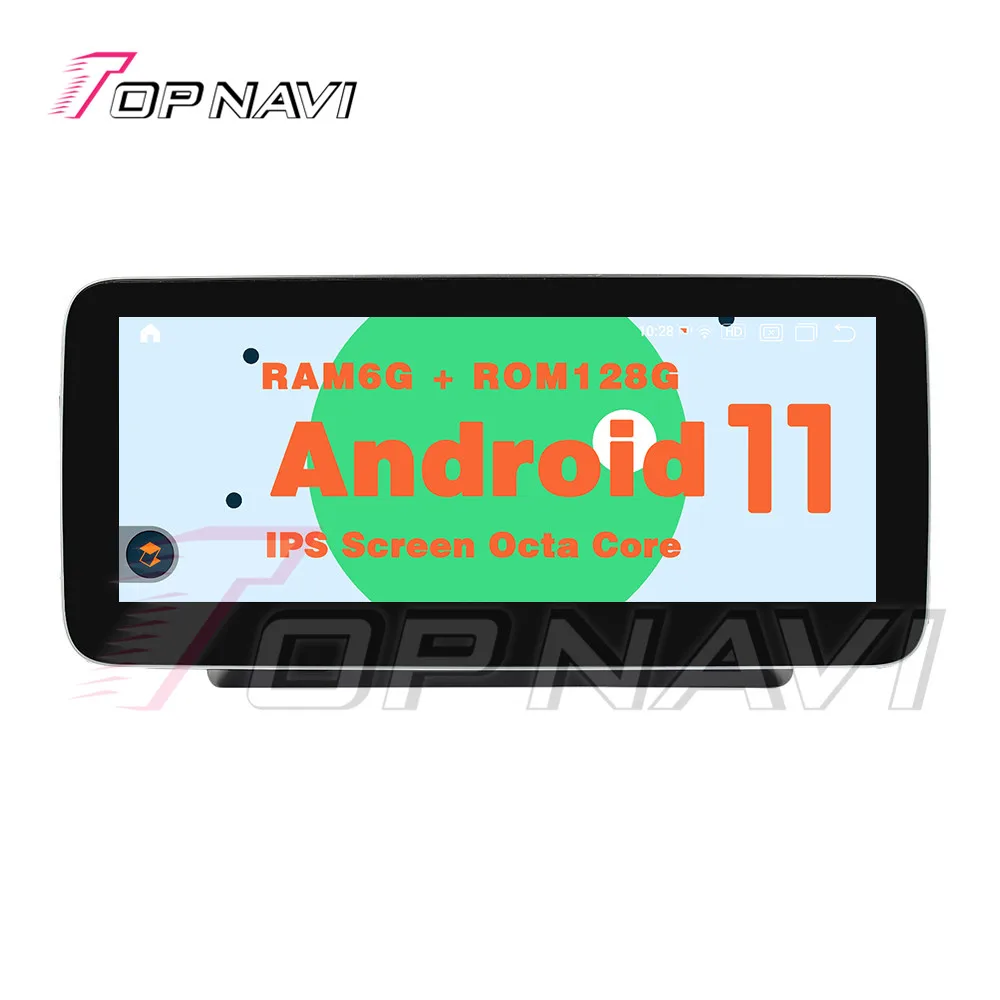 Автомобильная магнитола на Android 11, видеоплеер для Benz C Class W205 2015 2016 2017 2018 IPS 2K с сенсорным экраном, автомобильная стереосистема, Автомобильный мультимедийный GPS