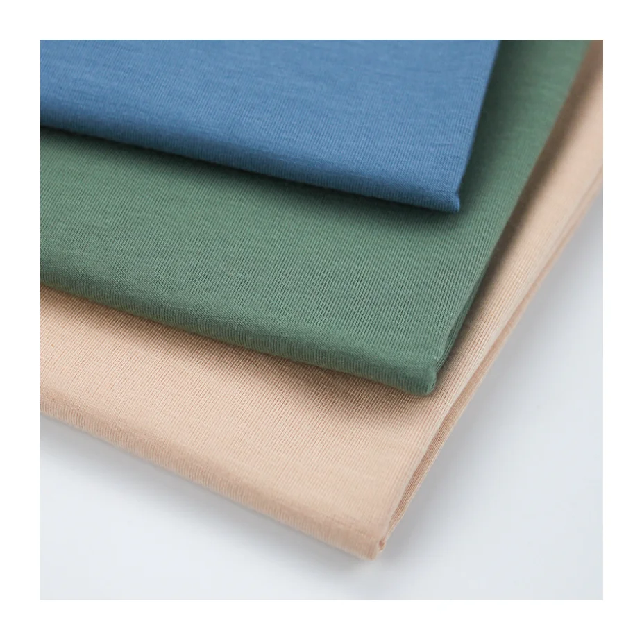Hot Selling Upf 50 95% Bamboo 5% Spandex Knitted Organic Bamboo Fabric For Women Clothing Underwear