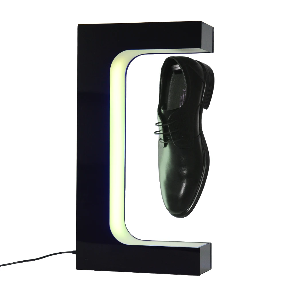 For Amazon hot sale product show case magnet floating shoe display