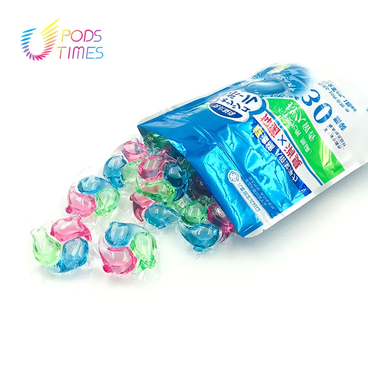 Cleaning Chemicals Household 3 in 1 Laundry  Capsules Decontamination Laundry Pods