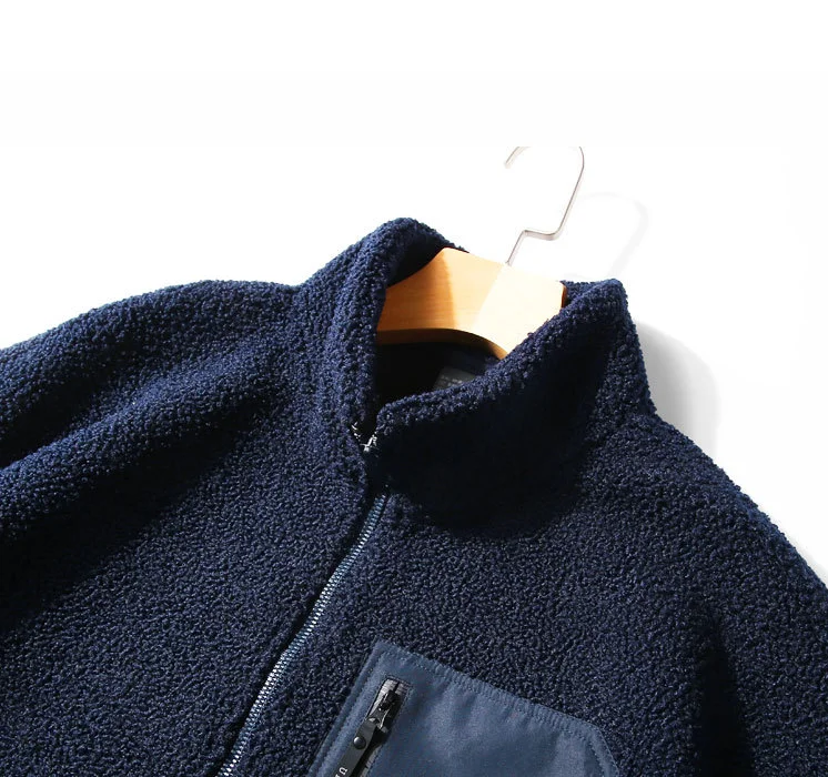zip up fleece jacket coat winter outdoor oversized windproof spring jacket for men polar fleece jacket unisex man