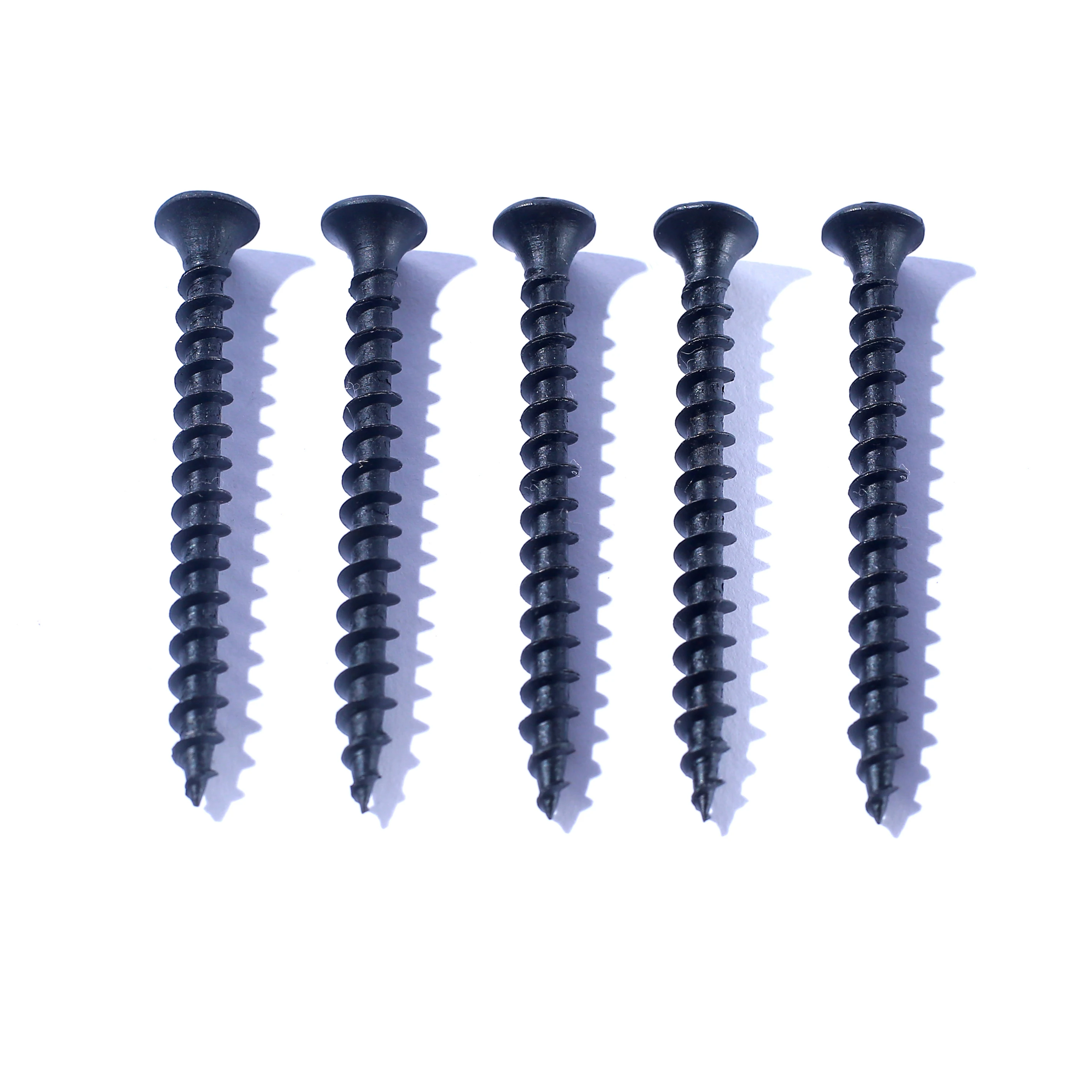  Черный фосфатный винт для гипсокартона Скрытая камера черный