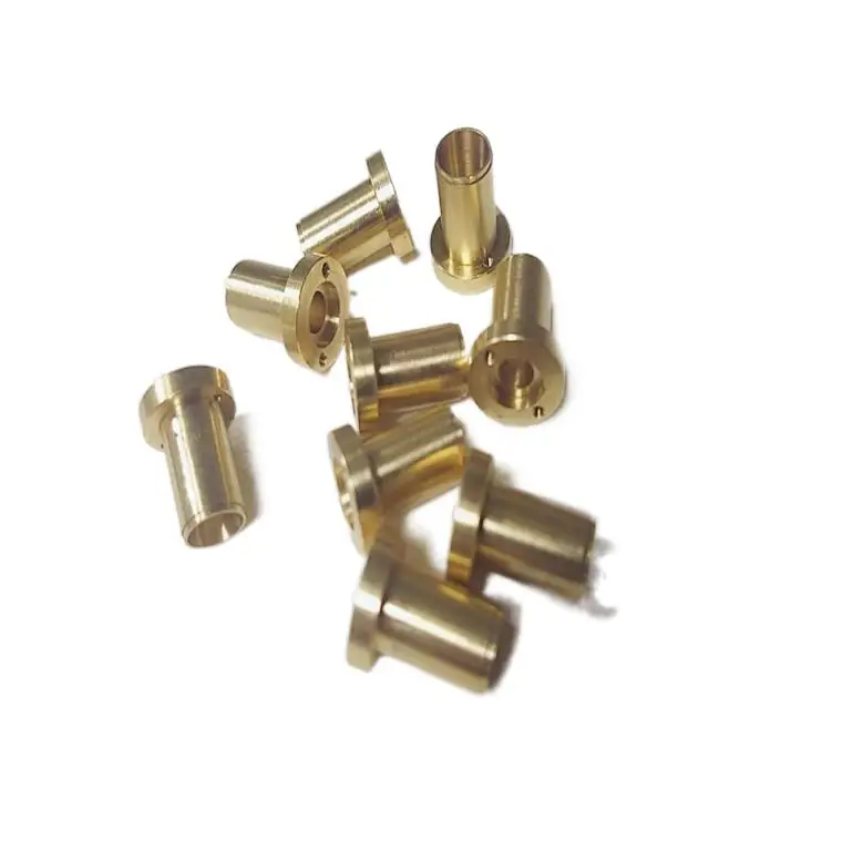 
Hot sale CNC lathe processing brass parts turning copper products customization 
