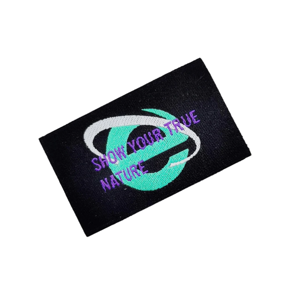 Custom Clothing Brand Name Logo Woven Garment labels Etiquettes Vetements