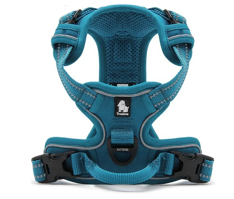Truelove soft nylon reflective High quality and durable nylon wholesale stock harness dog custom pet dog harness  Dog Harness,